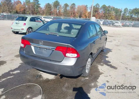 2010 Honda Civic Vp z USA, uszkodzony, nr VIN 19XFA1E39AE028680